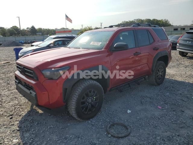 Photo 2 of 2025 TOYOTA 4RUNNER SR5 N/A (VIN JTEVA5AR2S5002511)