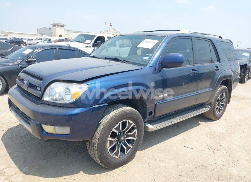 Photo 2 of 2003 Toyota 4runner LIMITED V8 (VIN JTEZT17R038000171)