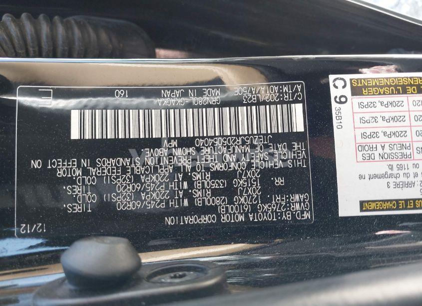 Photo 9 of 2013 Toyota 4runner LIMITED (VIN JTEZU5JR2D5054040)