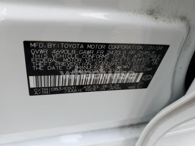 Photo 9 of 2024 LEXUS IS 300 (VIN JTHBA1D2XR5130406)