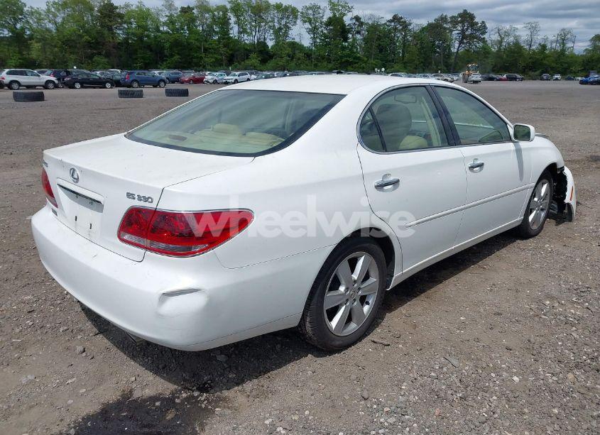 Photo 4 of 2005 Lexus Es 330 (VIN JTHBA30G155122928)