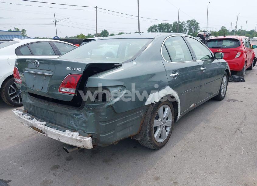 Photo 4 of 2005 Lexus Es 330 (VIN JTHBA30G455079797)