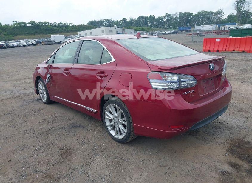 Photo 3 of 2010 Lexus Hs 250H PREMIUM (VIN JTHBB1BA3A2013893)