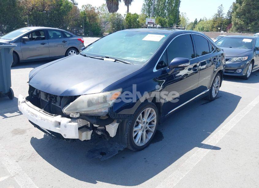 Photo 2 of 2010 Lexus Hs 250H PREMIUM (VIN JTHBB1BAXA2023644)