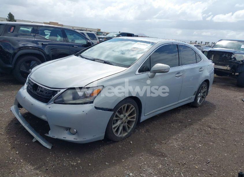 Photo 2 of 2010 Lexus Hs 250H PREMIUM (VIN JTHBB1BAXA2026849)