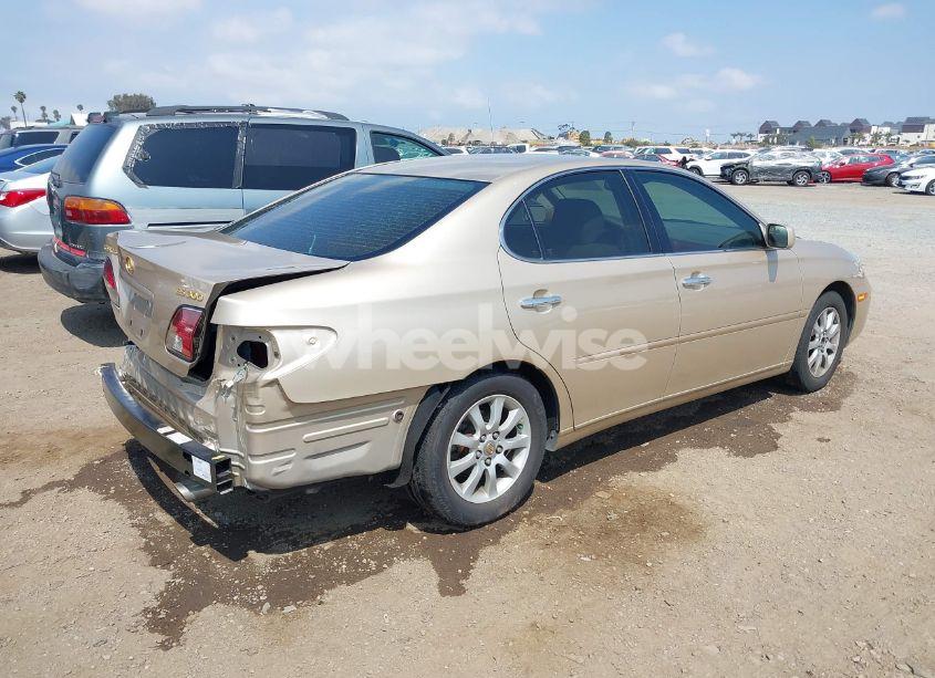 Photo 4 of 2003 Lexus Es 300 (VIN JTHBF30G430132283)