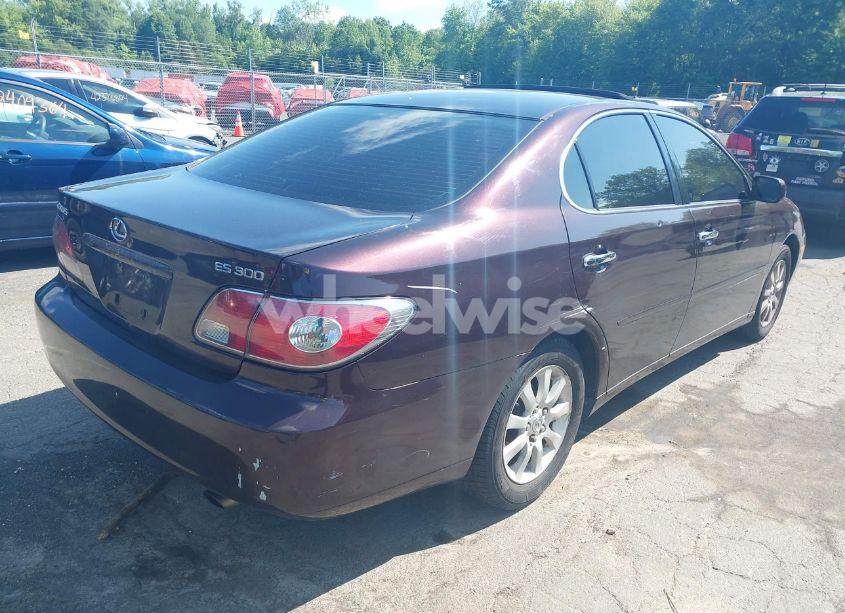Photo 4 of 2003 Lexus Es 300 (VIN JTHBF30G430147561)