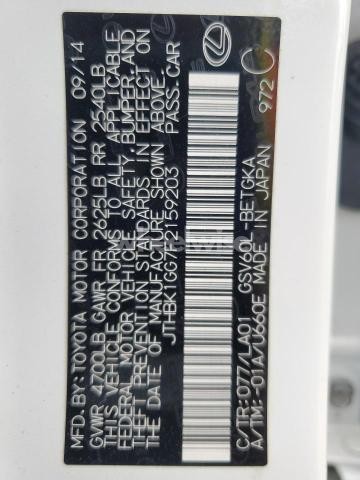 Photo 5 of 2015 LEXUS ES 350 (VIN JTHBK1GG7F2159203)