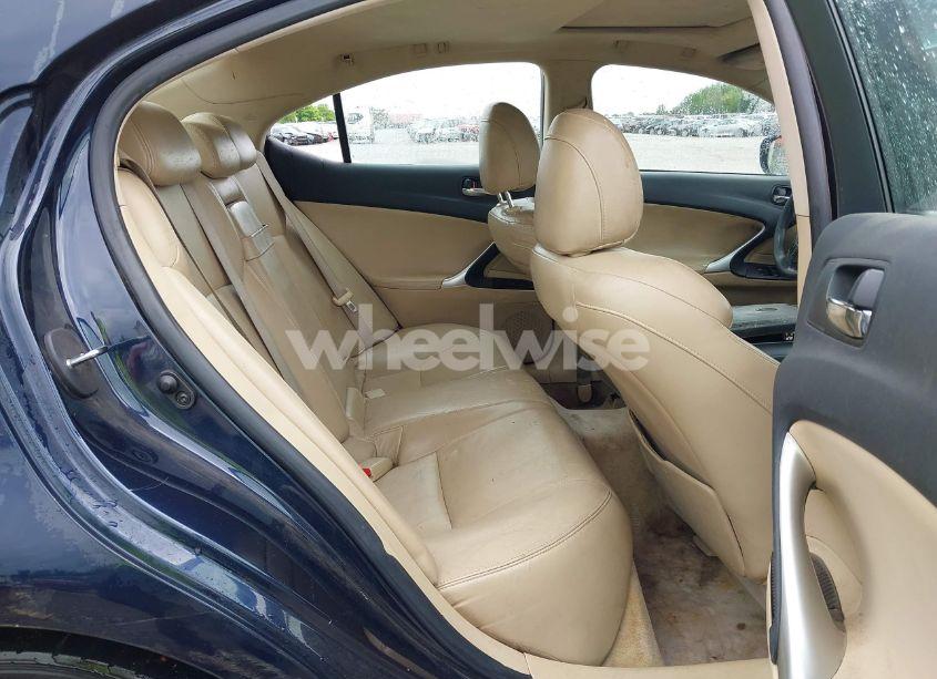 Photo 8 of 2006 Lexus Is 250 (VIN JTHBK262165004169)