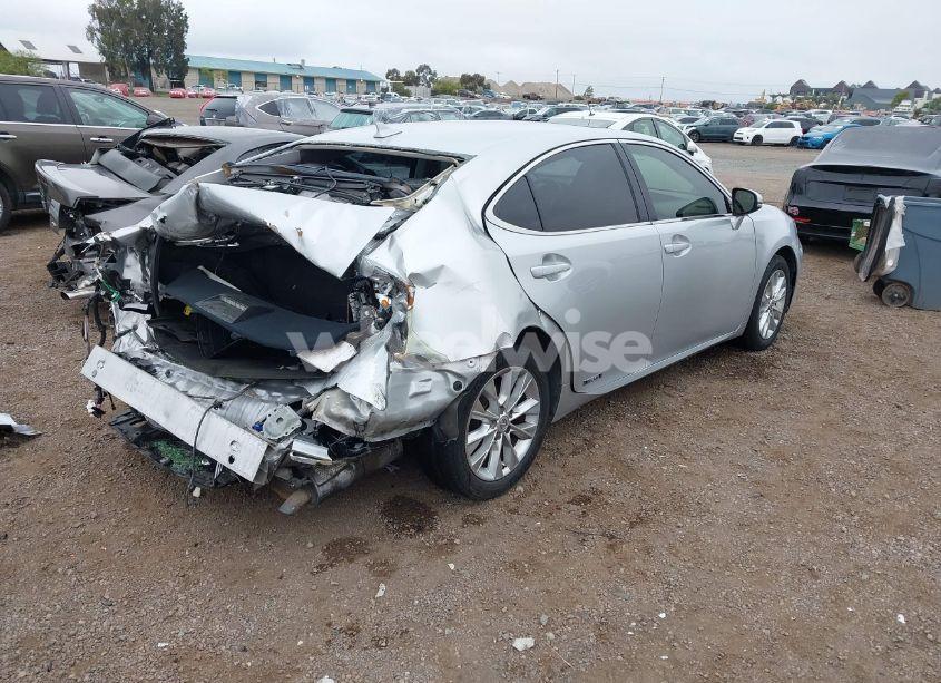 Photo 4 of 2013 Lexus Es 300H (VIN JTHBW1GG2D2009503)