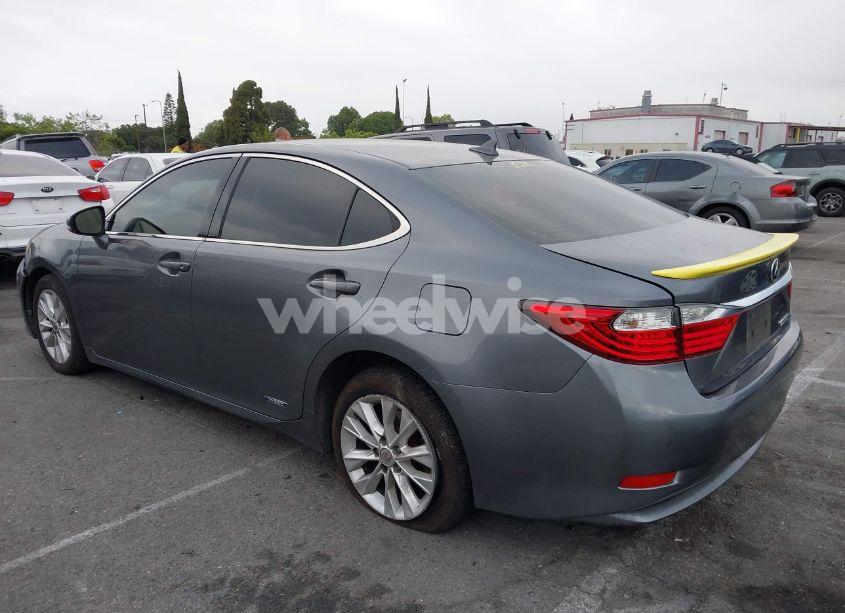 Photo 3 of 2013 Lexus Es 300H (VIN JTHBW1GG5D2017997)