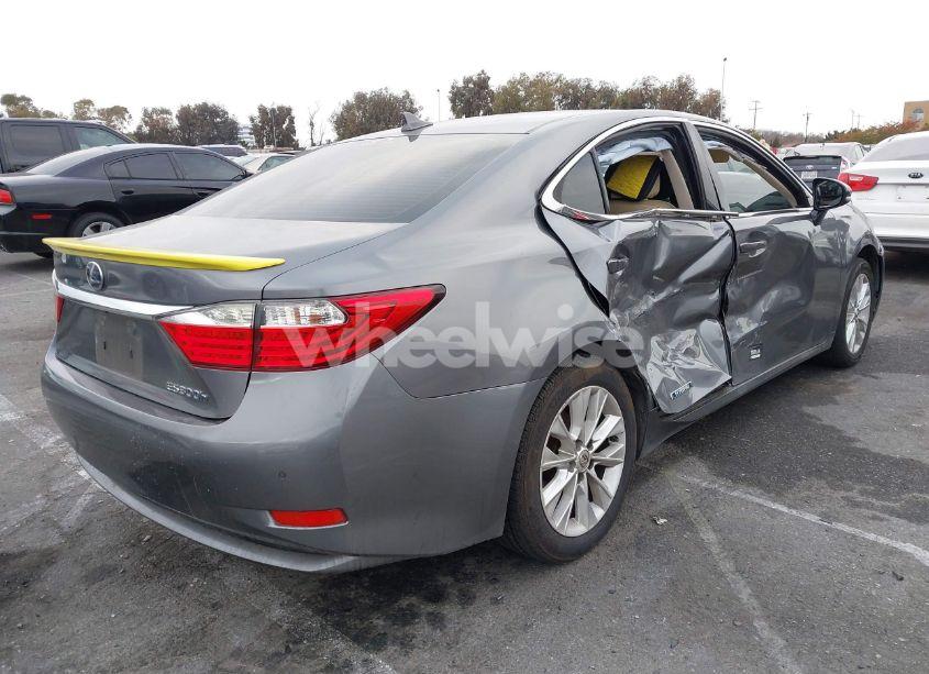 Photo 4 of 2013 Lexus Es 300H (VIN JTHBW1GG5D2017997)