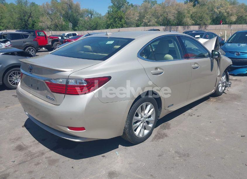 Photo 4 of 2013 Lexus Es 300H (VIN JTHBW1GG9D2012639)