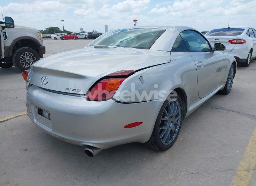 Photo 4 of 2002 Lexus Sc 430 (VIN JTHFN48Y420001389)