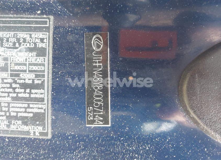 Photo 9 of 2004 Lexus Sc 430 (VIN JTHFN48Y840057144)