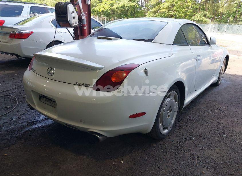 Photo 4 of 2002 Lexus Sc 430 (VIN JTHFN48Y920026823)