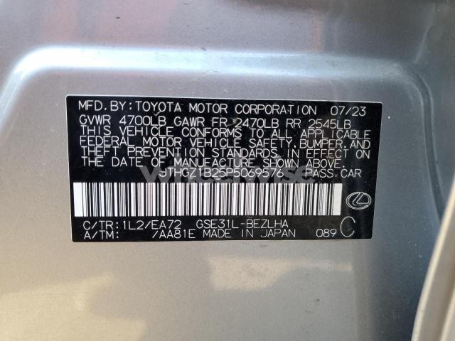 Photo 2 of 2023 LEXUS IS 350 F SPORT DESIGN (VIN JTHGZ1B25P5069576)