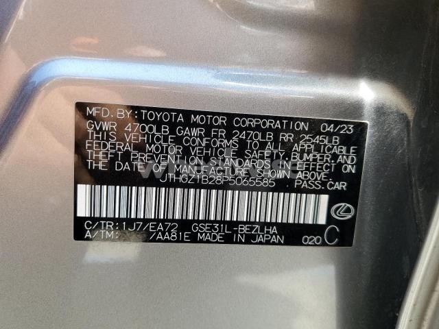 Photo 7 of 2023 LEXUS IS 350 F SPORT DESIGN (VIN JTHGZ1B28P5065585)