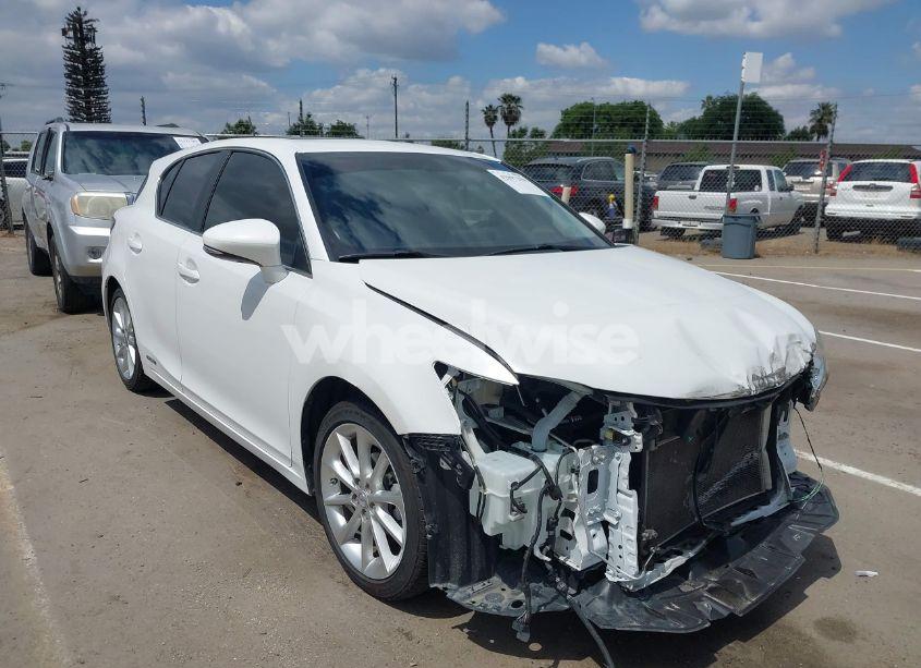 2011 Lexus Ct 200H PREMIUM (VIN JTHKD5BH2B2035688) main photo