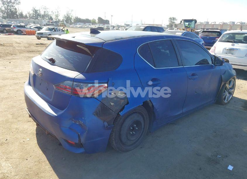 Photo 4 of 2015 Lexus Ct 200H (VIN JTHKD5BH3F2242516)