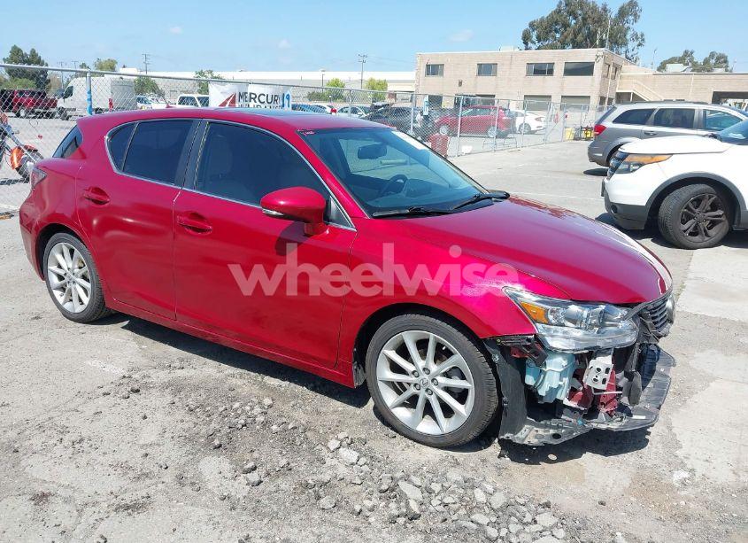 2011 Lexus Ct 200H PREMIUM (VIN JTHKD5BH6B2021857) main photo