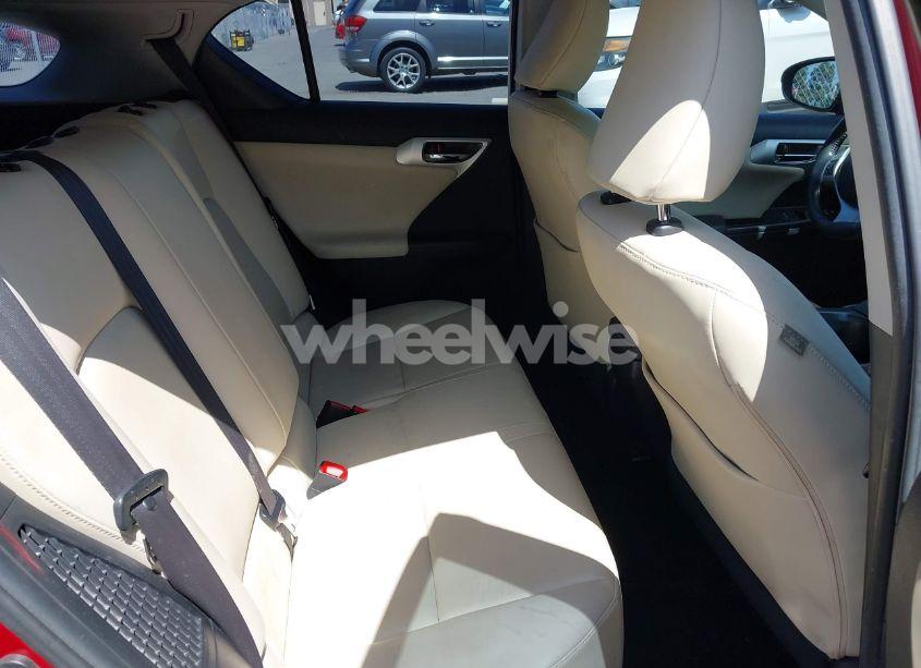 Photo 8 of 2011 Lexus Ct 200H PREMIUM (VIN JTHKD5BH6B2021857)