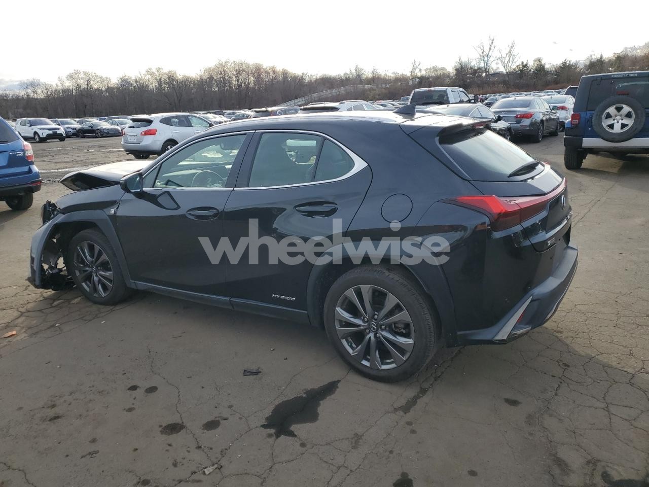 Photo 2 of 2021 LEXUS UX 250H N/A (VIN JTHR9JBH0M2051156)