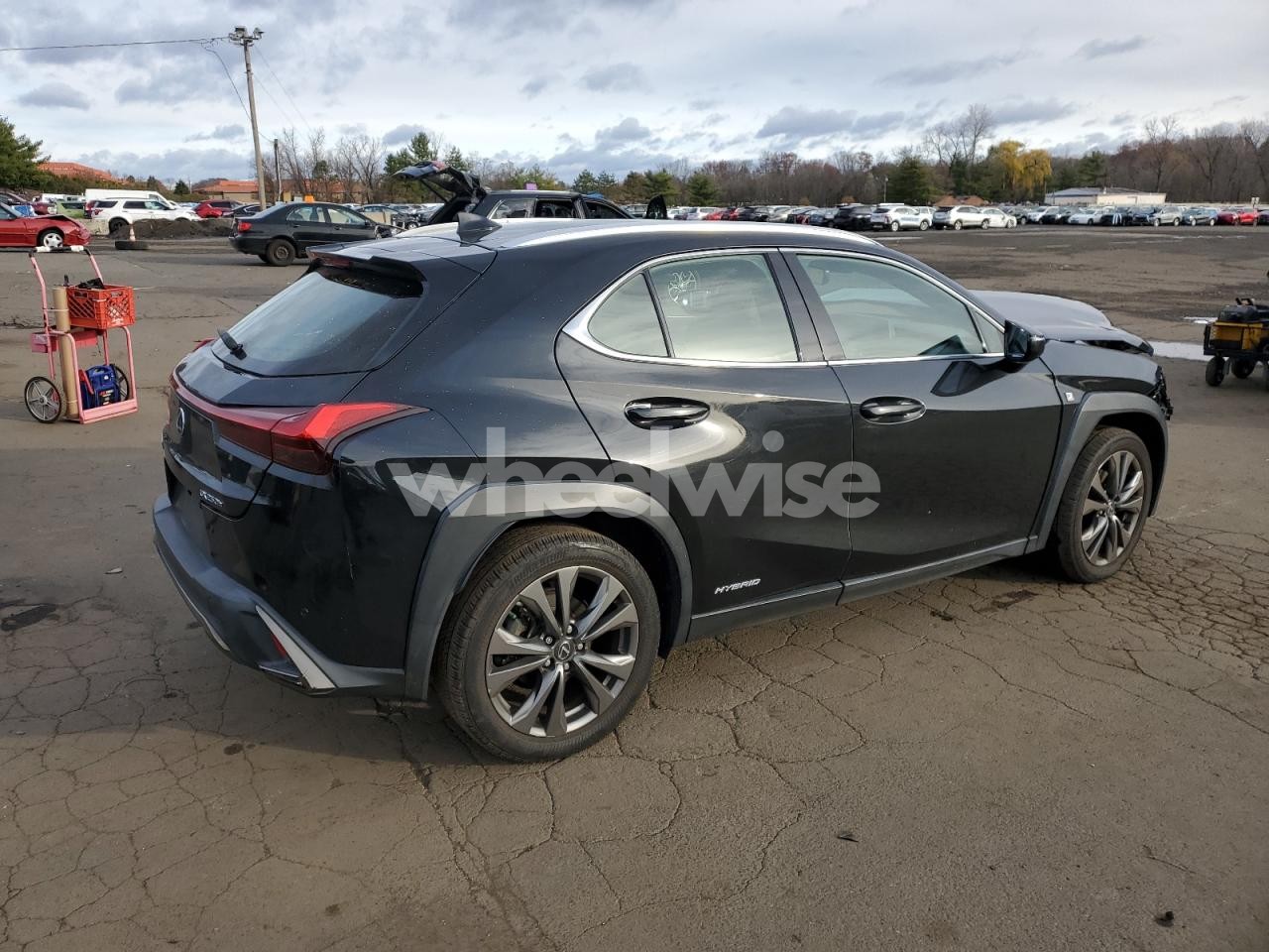 Photo 3 of 2021 LEXUS UX 250H N/A (VIN JTHR9JBH0M2051156)