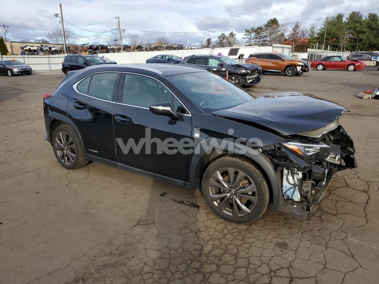 Photo 4 of 2021 LEXUS UX 250H N/A (VIN JTHR9JBH0M2051156)