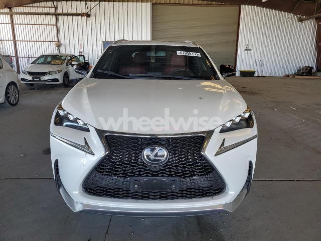 Photo 3 of 2015 LEXUS NX 200T N/A (VIN JTJBARBZ1F2002551)