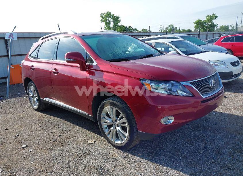 2010 Lexus Rx 450H (VIN JTJBC1BA2A2403489) main photo