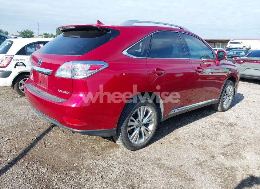 Photo 4 of 2010 Lexus Rx 450H (VIN JTJBC1BA2A2403489)