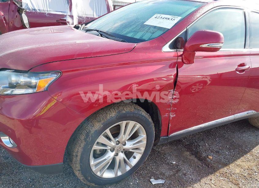 Photo 6 of 2010 Lexus Rx 450H (VIN JTJBC1BA2A2403489)