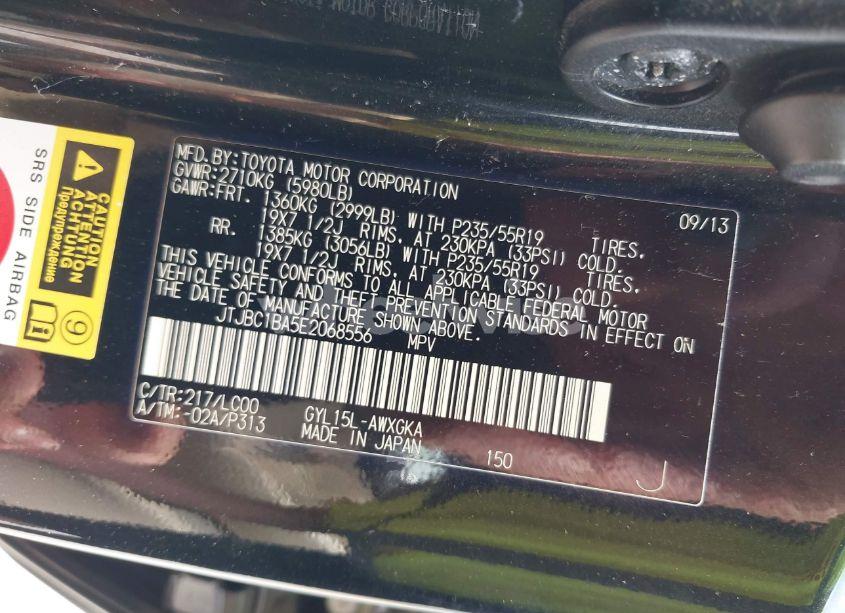 Photo 9 of 2014 Lexus Rx 450H (VIN JTJBC1BA5E2068556)