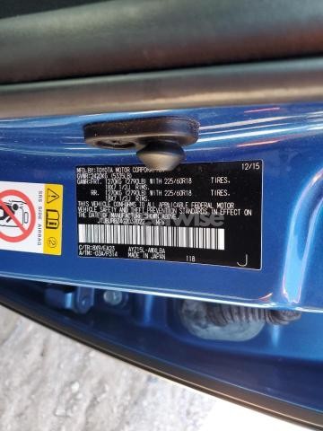 Photo 5 of 2016 LEXUS NX 300H N/A (VIN JTJBJRBZ4G2037022)