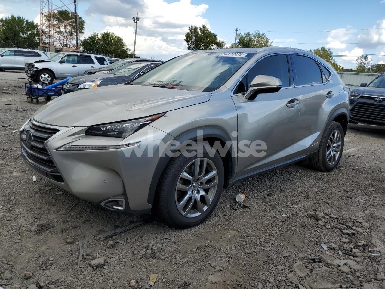 2016 LEXUS NX 300H (VIN JTJBJRBZ9G2048033) main photo