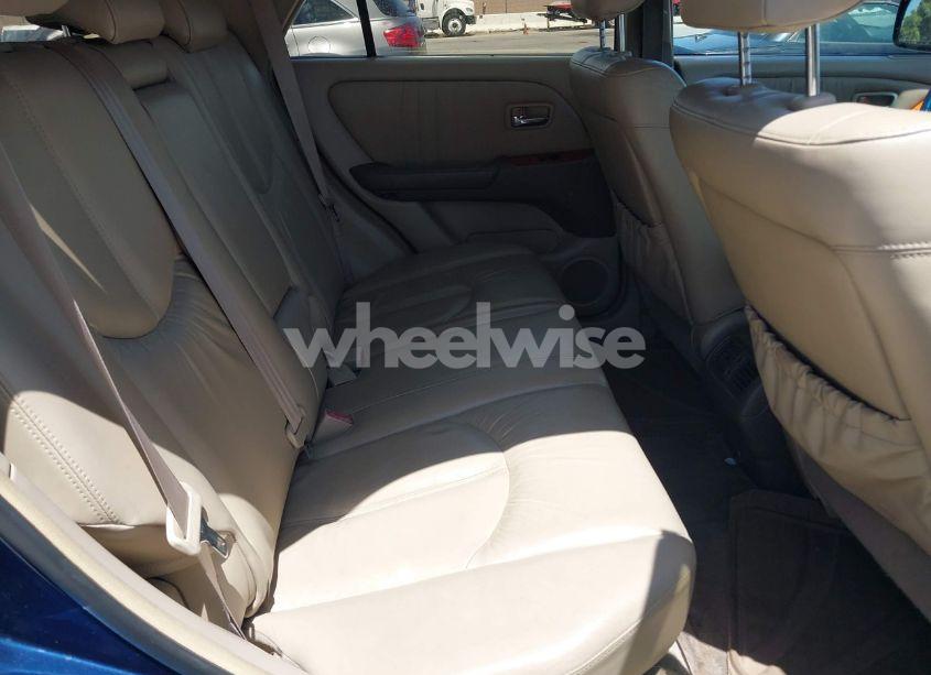 Photo 8 of 2001 Lexus Rx 300 (VIN JTJGF10U710117188)