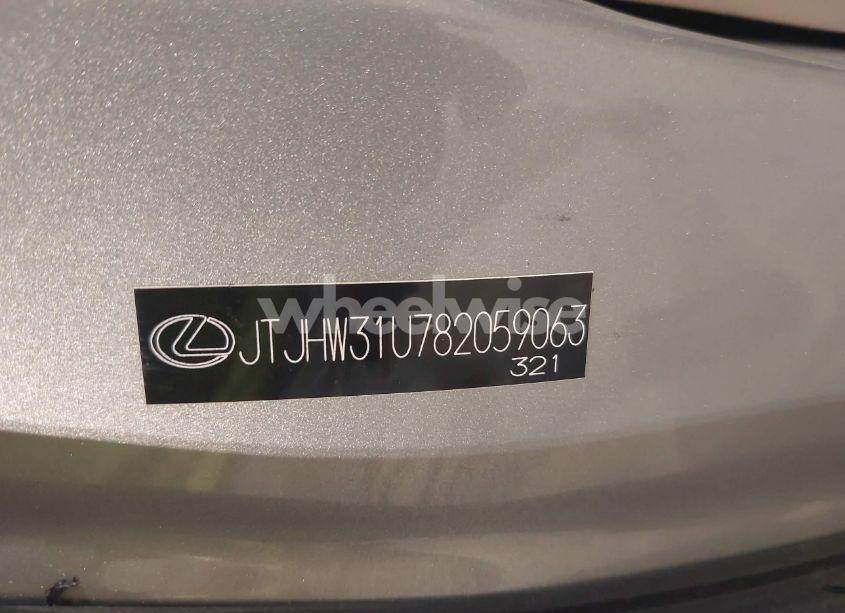 Photo 9 of 2008 Lexus Rx 400H (VIN JTJHW31U782059063)