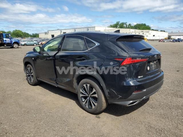 Photo 3 of 2020 LEXUS NX 300 F SPORT N/A (VIN JTJSARDZ6L5007641)