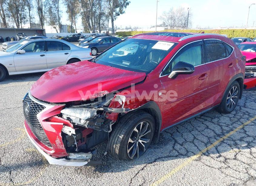 Photo 2 of 2017 Lexus Nx 200T F SPORT (VIN JTJYARBZ1H2055117)