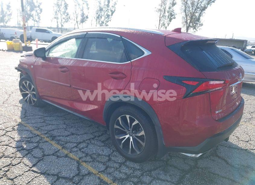 Photo 3 of 2017 Lexus Nx 200T F SPORT (VIN JTJYARBZ1H2055117)