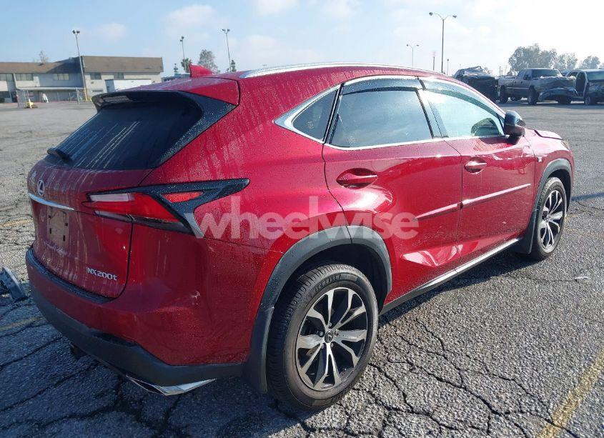 Photo 4 of 2017 Lexus Nx 200T F SPORT (VIN JTJYARBZ1H2055117)