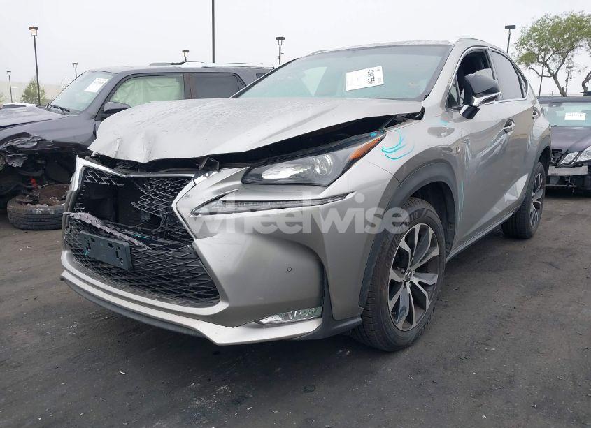 Photo 2 of 2017 Lexus Nx 200T F SPORT (VIN JTJYARBZ2H2072623)