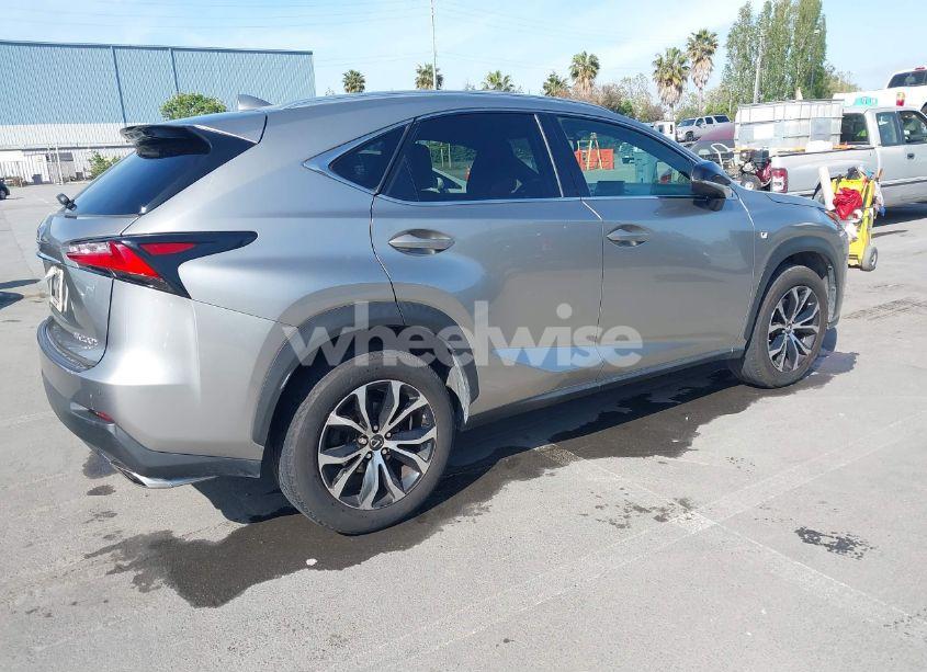 Photo 4 of 2017 Lexus Nx 200T F SPORT (VIN JTJYARBZ3H2078950)