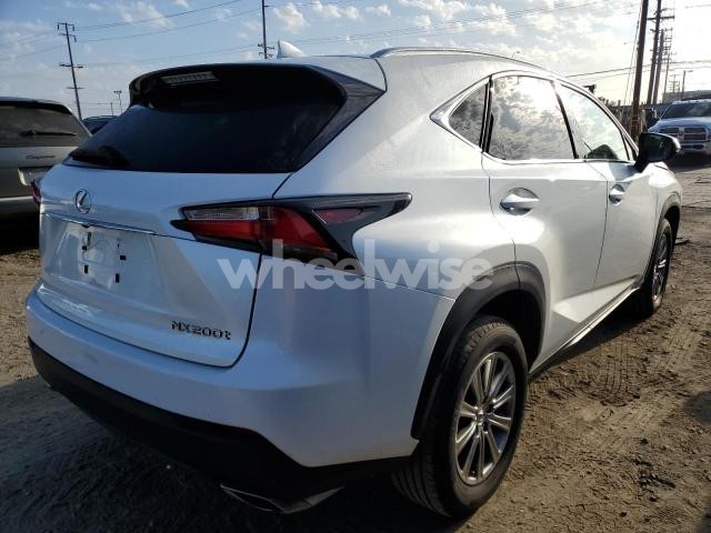 Photo 2 of 2016 LEXUS NX 200T BASE N/A (VIN JTJYARBZ6G2043320)