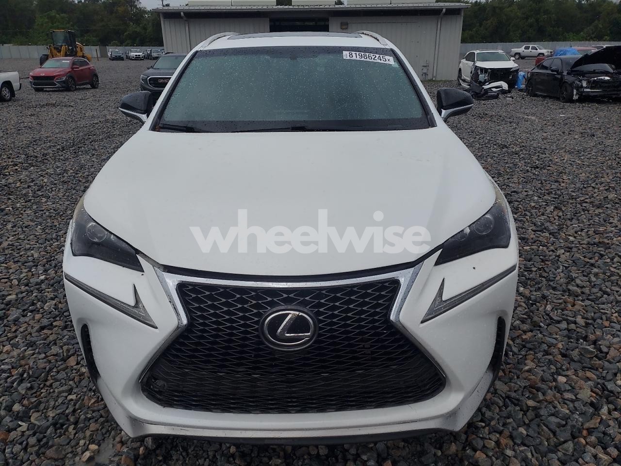 Photo 5 of 2017 LEXUS NX 200T BASE (VIN JTJYARBZ6H2078506)