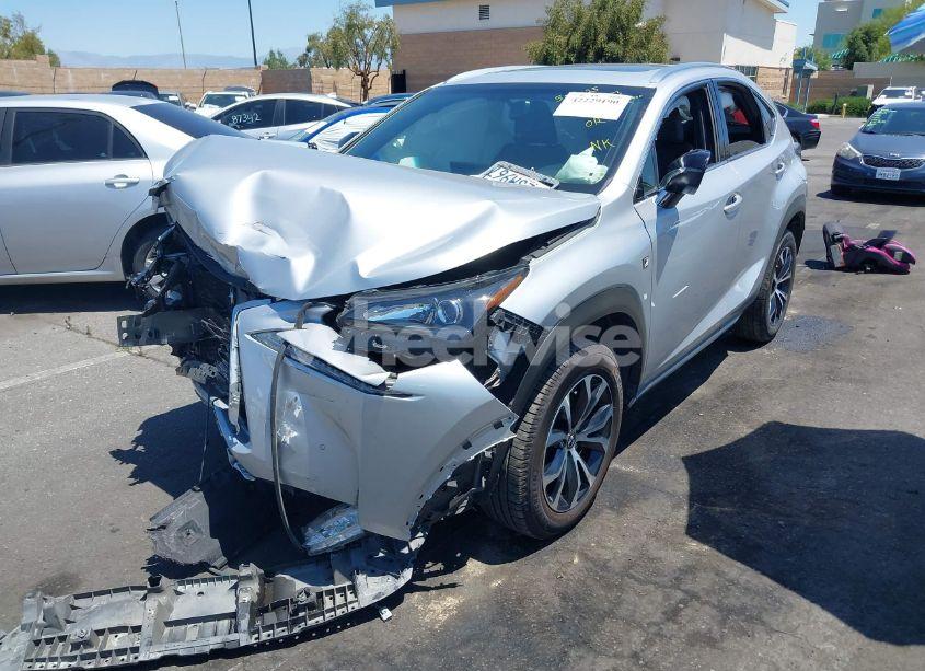Photo 2 of 2017 Lexus Nx 200T F SPORT (VIN JTJYARBZ7H2064310)