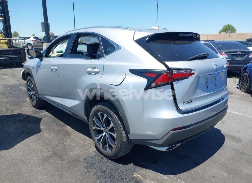 Photo 3 of 2017 Lexus Nx 200T F SPORT (VIN JTJYARBZ7H2064310)
