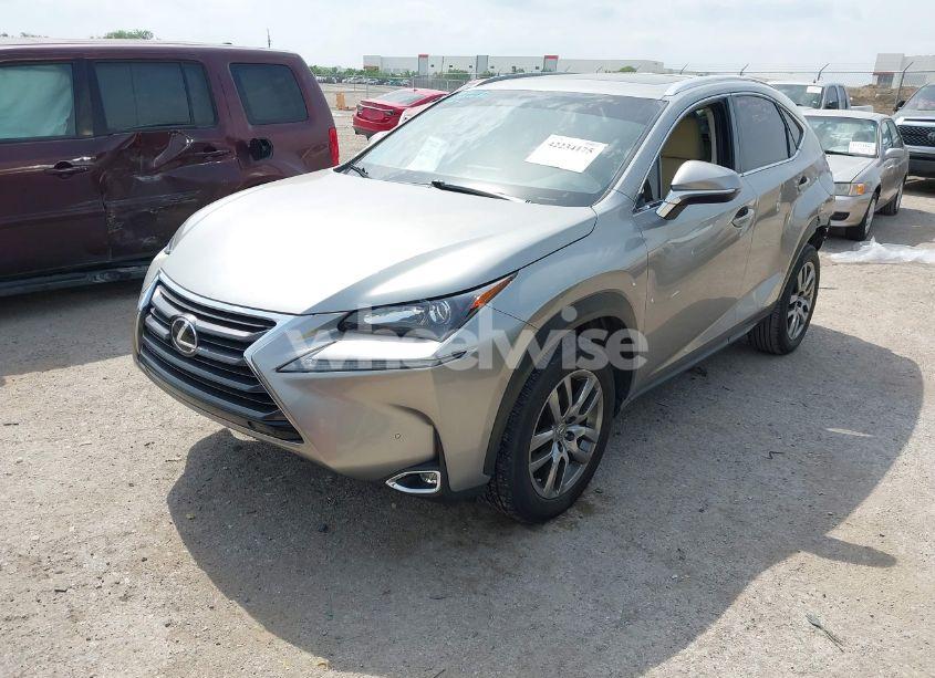 Photo 2 of 2015 Lexus Nx 200T (VIN JTJYARBZ9F2002355)