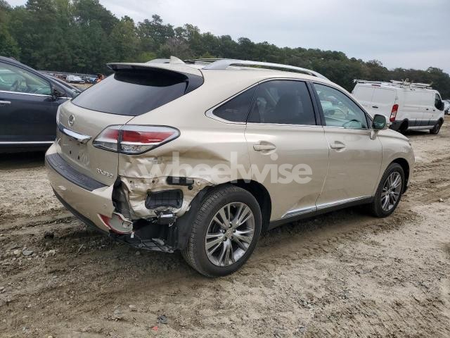 Photo 3 of 2014 LEXUS RX 350 N/A (VIN JTJZK1BA4E2418292)